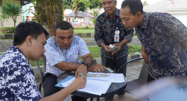 Survei lapangan Inventarisasi BMD